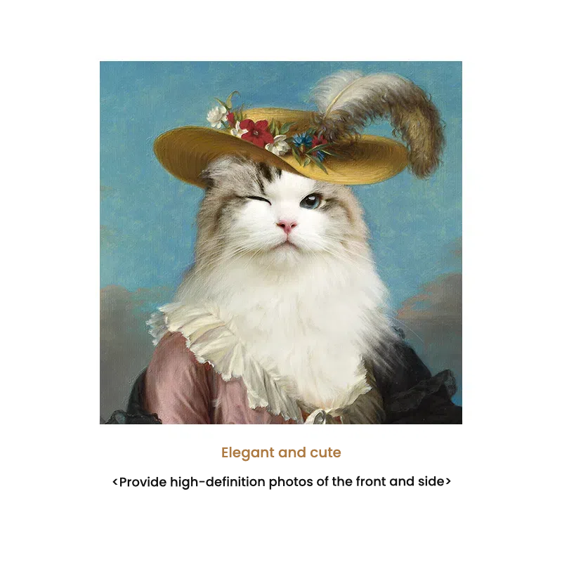 Custom Digital Pet Portrait — Get Ready in 24 Hours