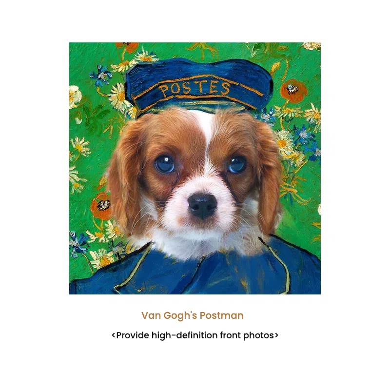 Custom Digital Pet Portrait — Get Ready in 24 Hours
